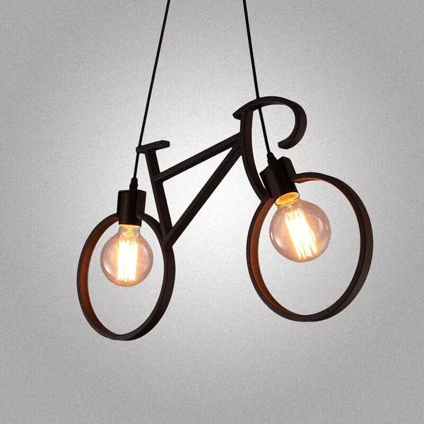 Antique Modern Light Cycle Shape Pendant Hanging Lamp