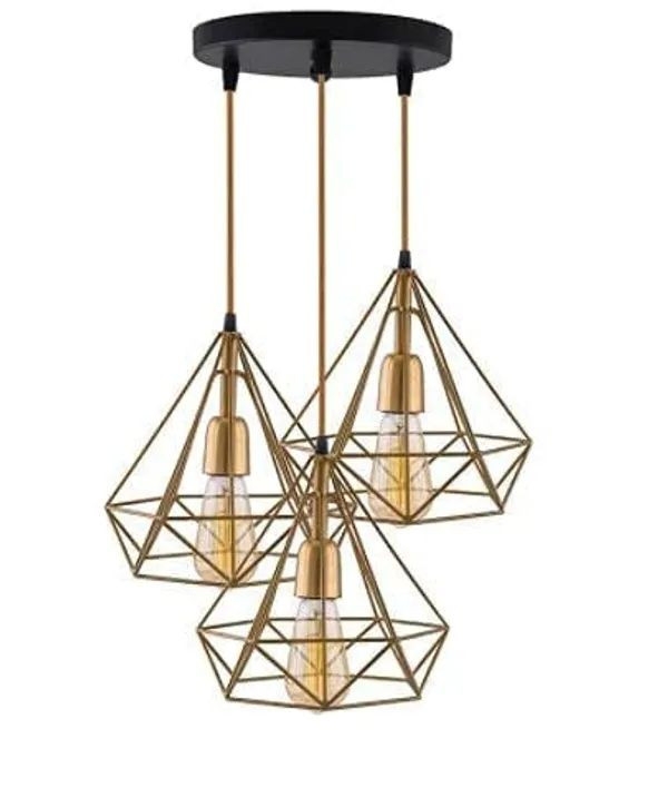 Archive 3D Lights Cluster Aluminum Diamond Pendant Hanging Lamp