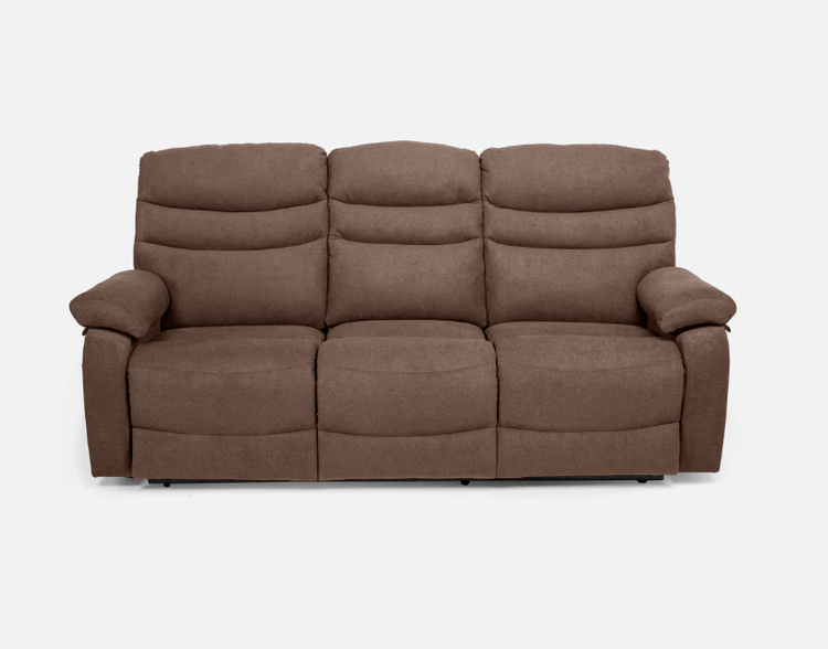 Abiza 3 SEATER Oak Manual Recliner